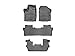 WeatherTech Custom Fit FloorLiners for Honda Pilot - Full Set (44839-1-5-4), Black