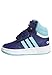 Produktbild adidas Unisex Baby Hoops Mid Shoes, Dark Blue/Light Aqua/Cloud White, 25 EU