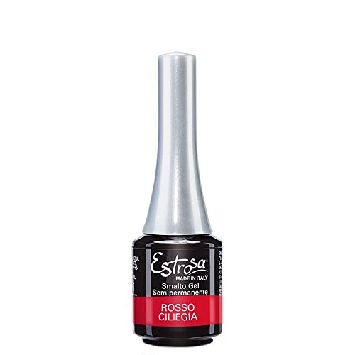 Estrosa Smalto Gel Semipermanente Rosso Ciliegia - 50 gr
