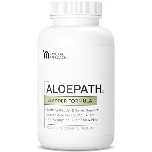 ALOEPATH - 200x Aloe Vera Bladder Support with Quercetin, Pea & L-Arginine - Organic Aloe Vera