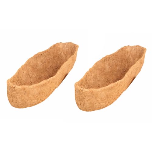 Doublures en coco pour suspensions extérieures lot de 2 tapis pour grand panier