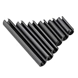 CYJAZNHH M4 Schlitzspannstifte Mit Geteilter Feder, Schwarzer Kohlenstoffstahl, Verschiedene Größen(M4x40mmx50pcs)
