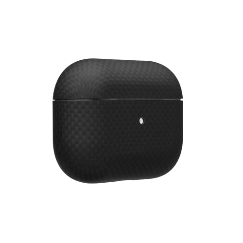 Latercase | Compatible with AirPods Pro 3 | Midnight | Durable AirPods Pro 3 Case | 0.6mm Thin Aramid Fiber, 6 Grams, Precision Lasercut, Full Protection, Nonslip Matte Finish