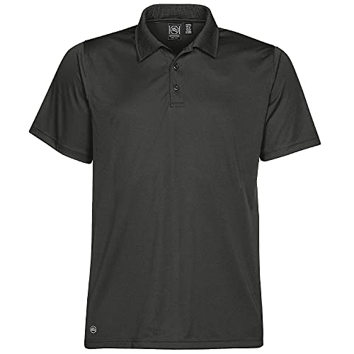 Image of Stormtech Mens Eclipse H2X-Dry Pique Polo (2XL) (Carbon)