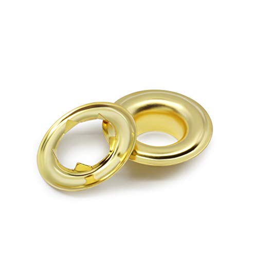 Dritz 660 Extra-Large Eyelet Kit With Tool, Brass, 7/16-Inch 10-Count #TOP1