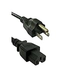 HQRP 10ft AC Power Cord Compatible with Cisco 72-0770-01 37-1132-01 CAB-9K12A-NA 3900 7500 Switch WS-CAC-1000W 6000 6500, WS-5008B 5002 5505 Mains Cable