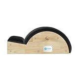 JOYRIDER Pilates Spine Corrector for Body Fitness,Spine Supporter for Balance Exercise,Pilates Arc for Core Strengthening & Streching (Black)