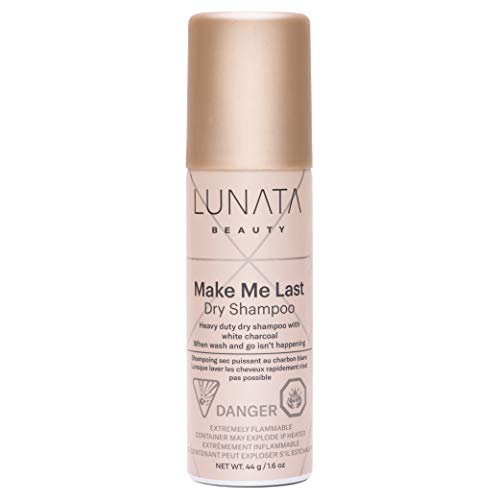 Lunata Make Me Last Dry Shampoo Spray with Purifying Charcoal ...