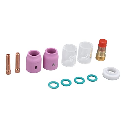 Acessório de soldagem TIG, bico de cerâmica Bons materiais Copo de soldador de vidro Projeto padrão