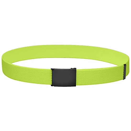 Image of Falari Canvas Web Belt Fully Adjustable Cut to Fit Golf Belt Flip Top Buckle