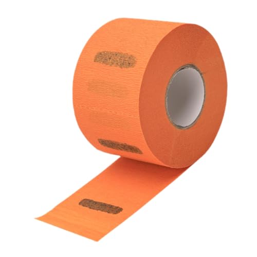 SAFIGLE 使い捨て伸縮性ネックストリップ バーバー用紙製ネックバンド 髪染め防止 衣服保護 ヘアカット時の首保護 理髪店専用ヘアラップ紙