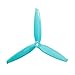 Gemfan Flash 6042 Durable 3 Blade Propeller (Set of 4 - Blue) - 5mm - Blue