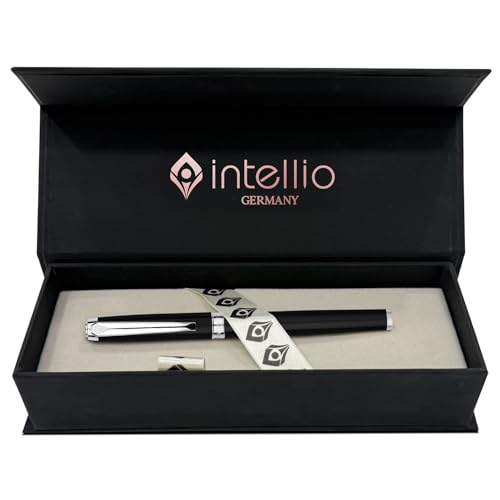 Image of Renaissance - Black & Chrome (Chrome Plated Trims) Roller Ball Pen