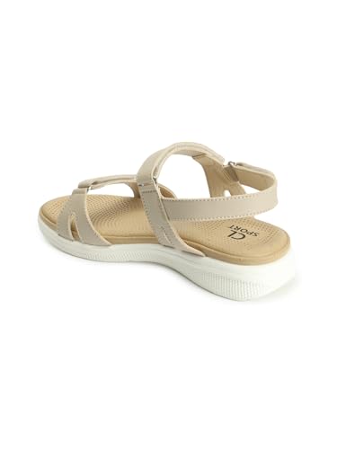 Image of Carlton London women's Multi-Strap Adjustable Comfort Sandals