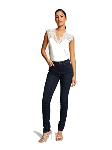 Morgan 202-dena.n, Camiseta sin Mangas para Mujer, Avorio, S