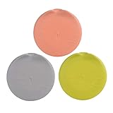 TOGEVAL 3pcs Food Can Sealers Can Lids for Pet Food Multi-use Sealing Covers Keeps Snacks Fresh Convenient and Reusable