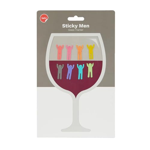 Marque-verres multicolores Balvi : distinguez enfin chaque verre de table - 4