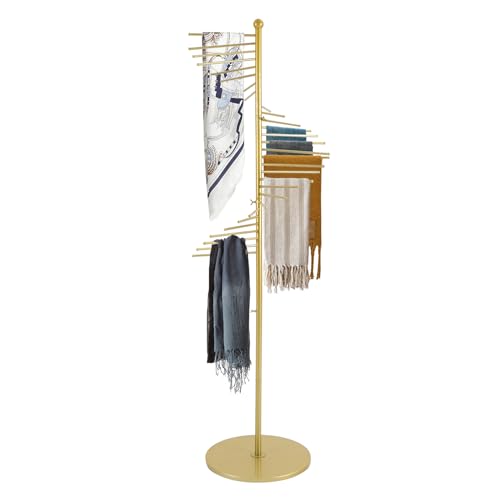 30-Rod Spiral Scarf Organizer