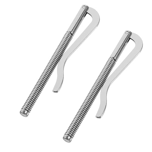 Ryaupy 2 Pezzi Fermasoldi a Molla, Clip per Banconote, Accessori