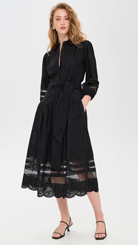 Shoshanna Women's Cotton Eyelet Magnolia Dress2