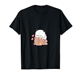 Cute Bubu Dudu Panda Bear Adorable Couple Love Bubu and Dudu T-Shirt