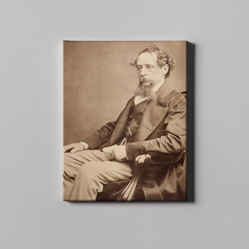 Charles Dickens Spiffing Prints Galerie Toile Extra Large Tableau Mural Vintage