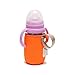Produktbild QiKun-Home Kinderflaschenhülle Thermostat Babyflaschenhülle mit Griff USB-Steckwärmer Autoheizung Reise Kinderflaschenwärmtasche orange