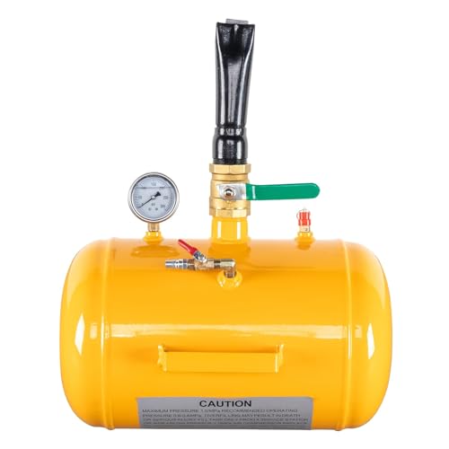 Parts-Diyer Compact Bead Seater 10 Gallon High Air Tire Inflator Blaster for Truck Tractor, Yellow