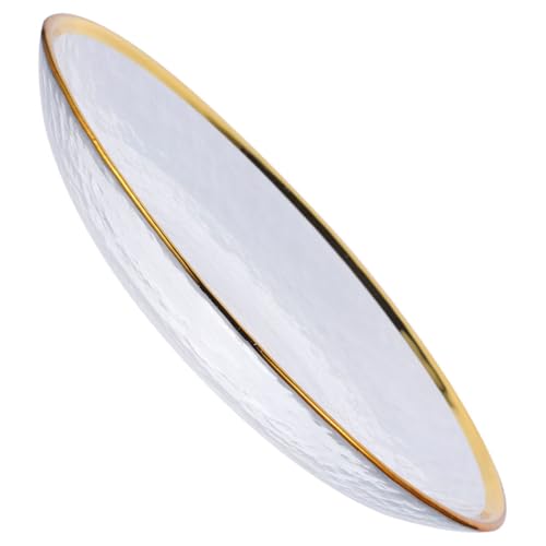 Alipis Plato De Vidrio Para Ensaladas y Pasta Diseño Japonés Fuente Para Comida