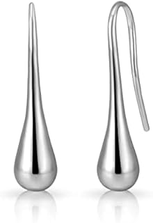 Silver Plated Teardrop Earrings