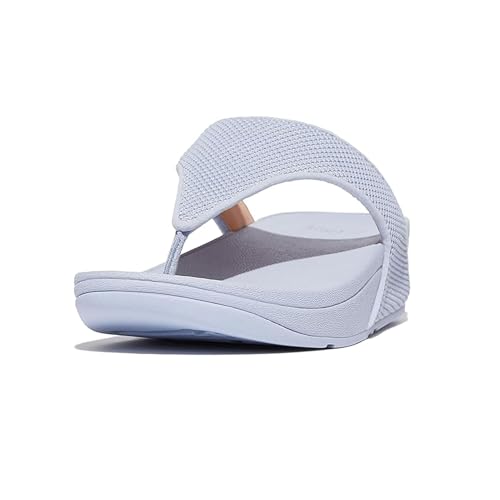 Image of FitFlop Women's LULU Suede Toe-Post Sandals | Lightweight Summer Walking Sandals with Cushioned Comfort, Arch Support & Grip