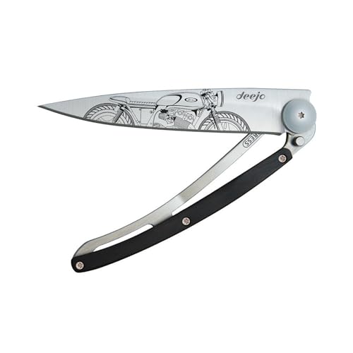 deejo – Klappbares Taschenmesser 37 g mit...