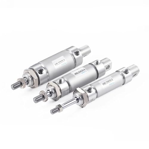 Mini vérin pneumatique MBL25 pour automatisation industrielle - 2