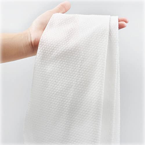 Jinyudome Disposables Towels, 40 Pack Large Hair Towels Disposable Spa Towels For Bathroom, 15.75 X 31.5 Inches, Absorbent & Quick Dry, White #TOP5