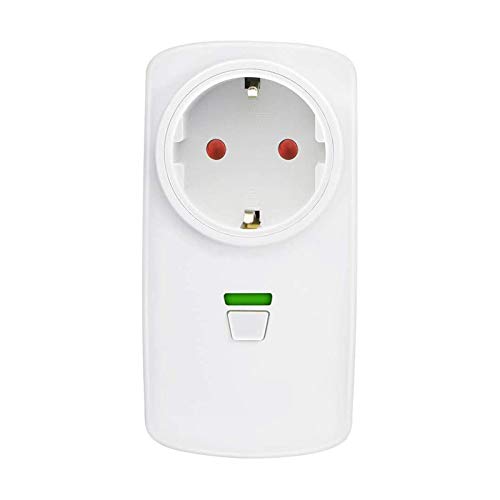 Ozvavzk Wifi Enchufe Inteligente, Mini Smart plug WiFi Zócalo Ilalámbrico con Control Remoto Temporización y en Voz Compatible Android e Manzana.