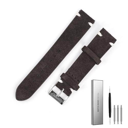 Bracelet de montre en cuir fait main idée cadeau vintage homme