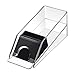 Acrylic Playing Card Dealer Shoe Professional Card Dispenser with Discard Tray for Game Living Rooms, Clear, Size S