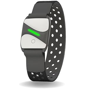 Vortec Bluetooth Heart Rate Monitor Armband | ANT Heart Rate Monitor | Arm band Heart Rate Monitor| Wrist heart rate monitor peloton compatible with iFit Polar Strava Wahoo Garmin > 200 Apps