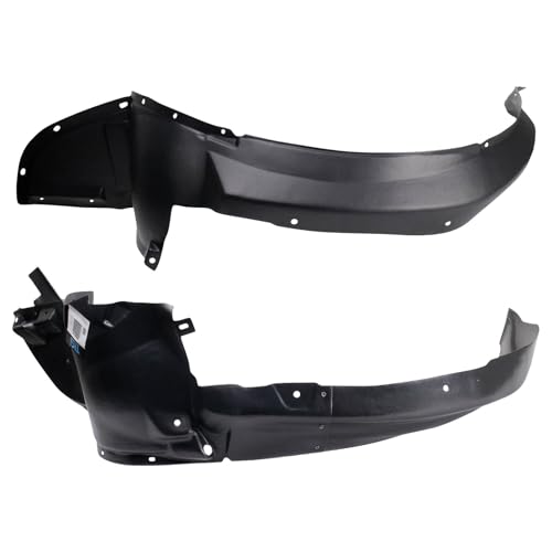 Image of TRQ Front Inner Fender Liner Set Compatible with 2008 Chevrolet Malibu GM1248201 GM1249140