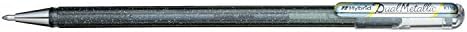 Pentel Hybrid Dual Metallic Gel Pen - Gold/Silver