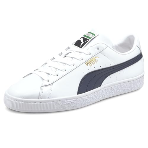PUMA Mens Basket Classic Xxi Lace Up Sneakers Shoes Casual - White - Size 7 M2