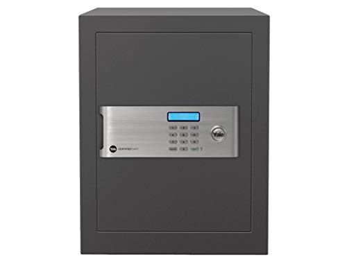Yale Safe YSM/520/EG1 Coffre-Fort de Haute Sécurité avec Serrure électronique et Clés, Anthracite Gris
