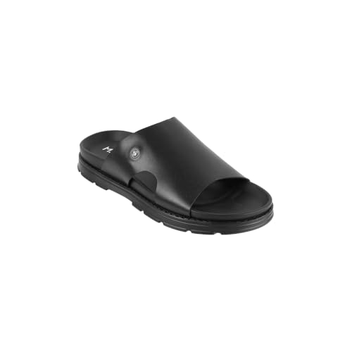 Image of Metro Men Leather Comfort Everyday Casual Slippers
