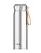 Botella Deportiva de Acero Inoxidable, diseño único de Cubierta de Teclado, Termo a Prueba de Sudor Reutilizable, para Bebidas frías y Calientes, sin BPA 450ML (Color : La Plata)