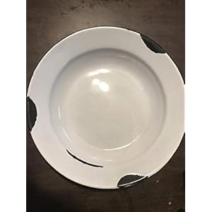 Soap plate plain white enamelware  urban country home decor