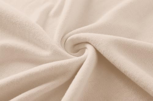 Image of DAIMIDY Womens Cotton Modal Short Sleeve Sweaters Summer Knit Tops | Breathable,Soft,Smooth Feel and Excellent Drape.Fit in Summer,Spring and Fall.
