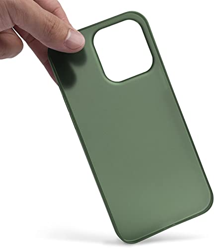 Image of ExpressB for iPhone 16 Pro Max Case Back Cover | Zero Drop Protection | Perfect for Minimalists | Ultra Thin Anti Scratch Matte Finish Case for iPhone 16 Pro Max (Green)
