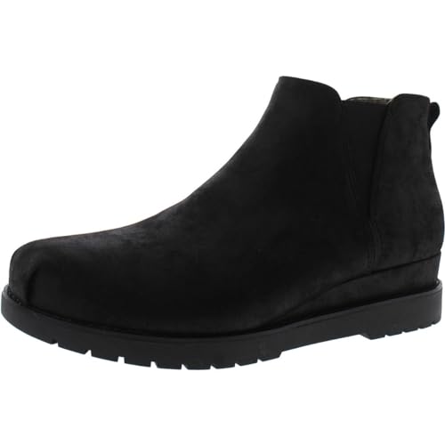 Skechers Bobs Chill WedgeCruising Altitude Womens Boot 7 BM US BlackBlack