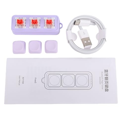 Mini clavier programmable mécanique bluetooth rvb fockety plug and play pc