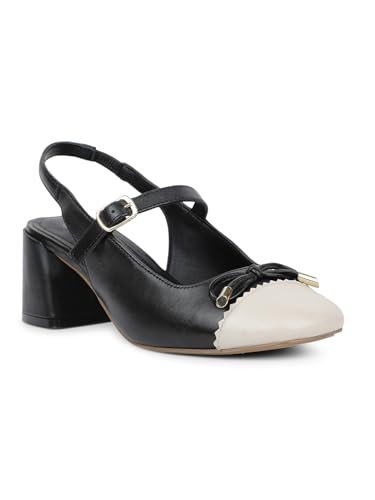 Hush Puppies Women's Bella Sling E Black Heels - 6 UK (6656099)